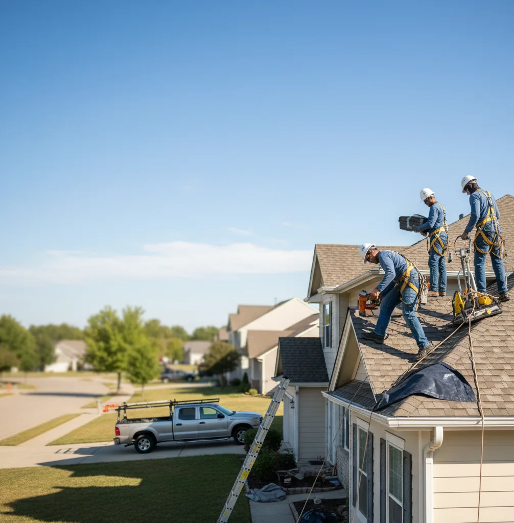 Roof Repair in Ennis